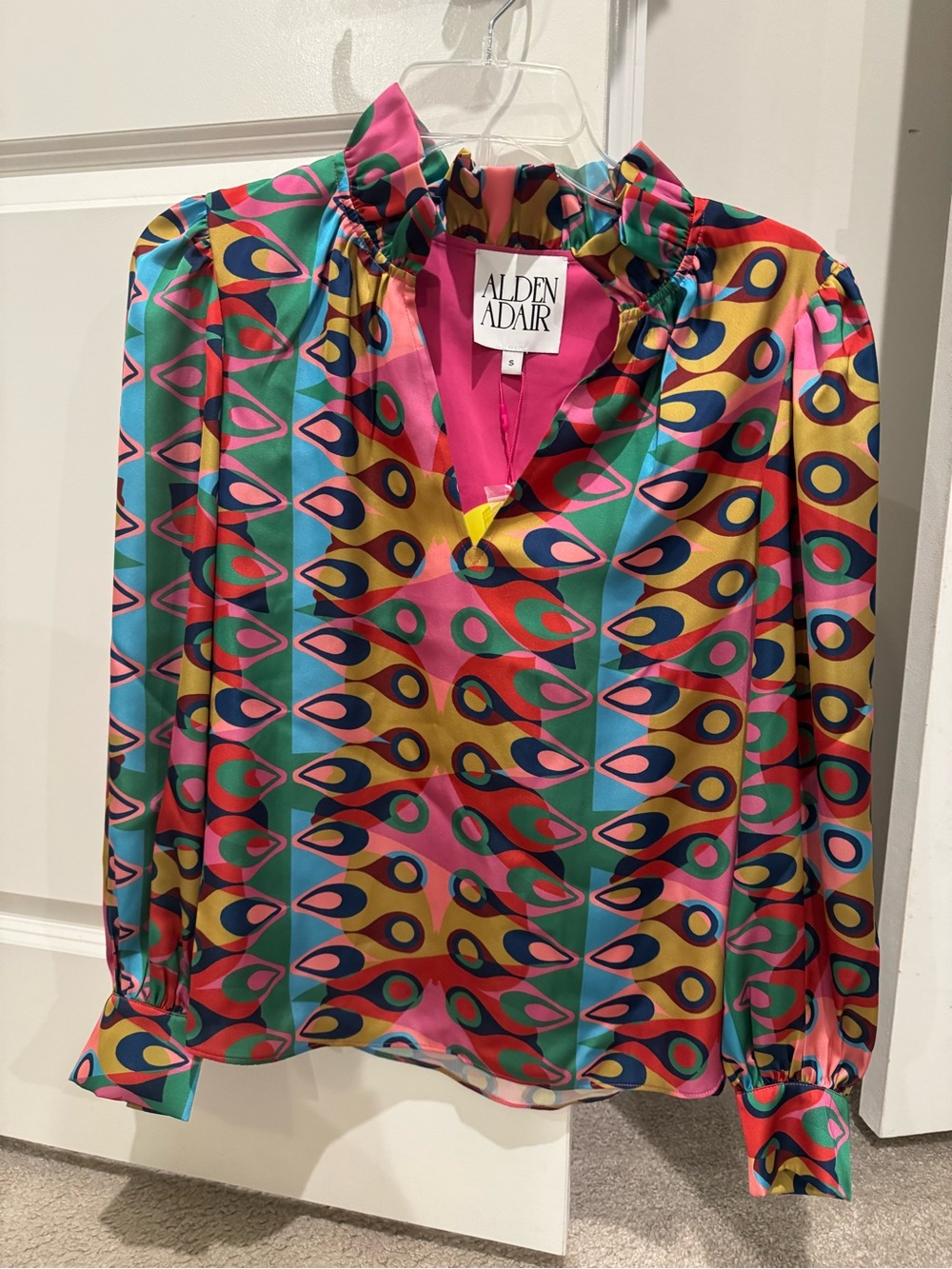Alden Adair Phoebe Plume Blouse